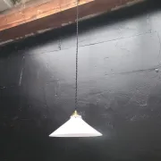 Opaline cone suspension