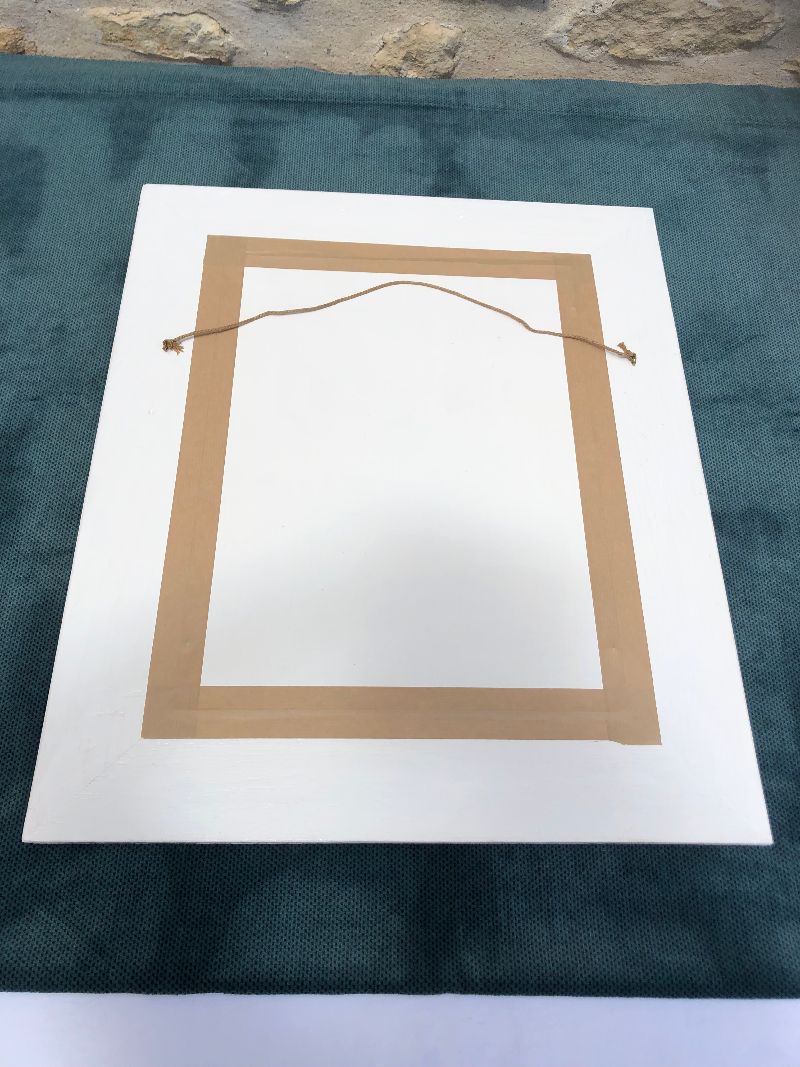 Redesigned wooden mirror