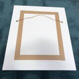 Revamped wooden mirror