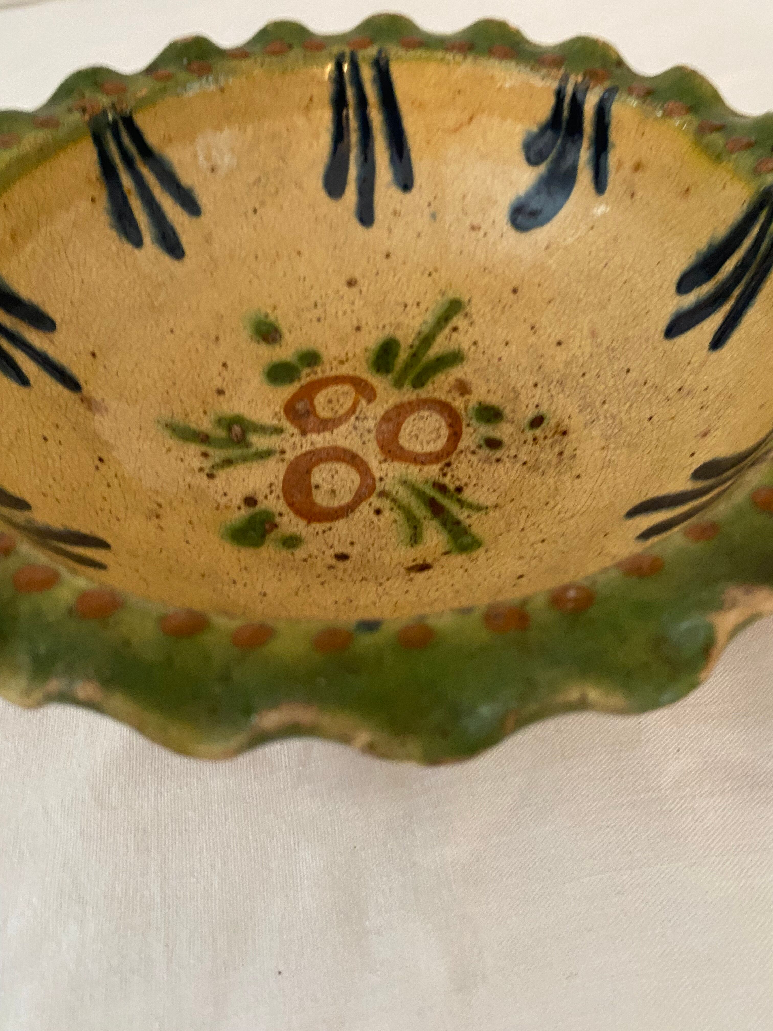 Savoyard folk art dish