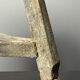 Antique distressed wabi sabi rustic patinated farmhouse workers stool 1900s