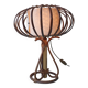 Lampe en rotin