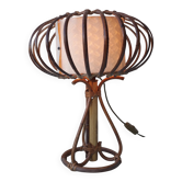Rattan lamp