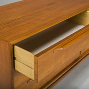Mid-Century Teak Type RT 200 Sideboard in Teak by Heinrich Riestenpatt for