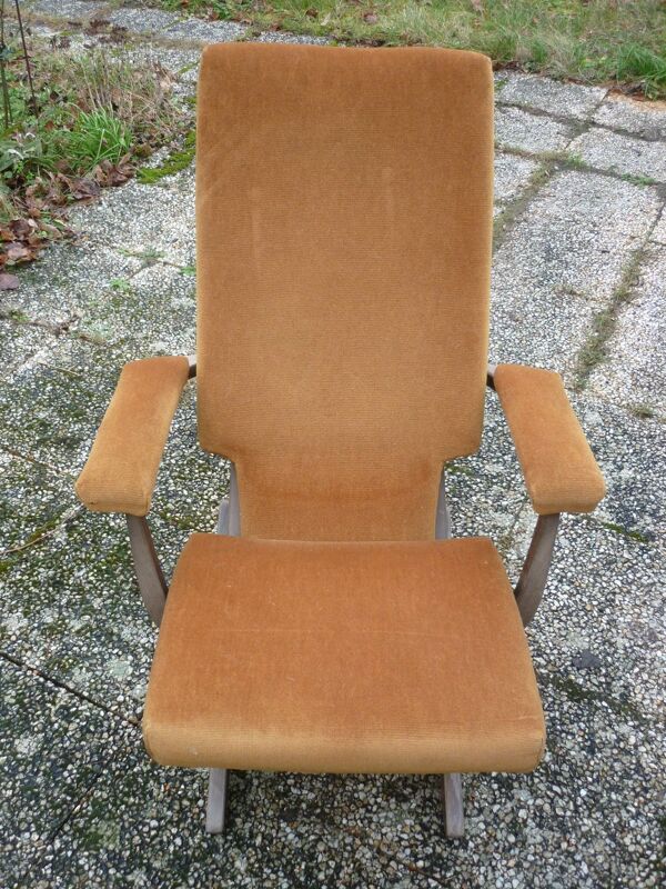Fauteuil Poly-X relax des années 70