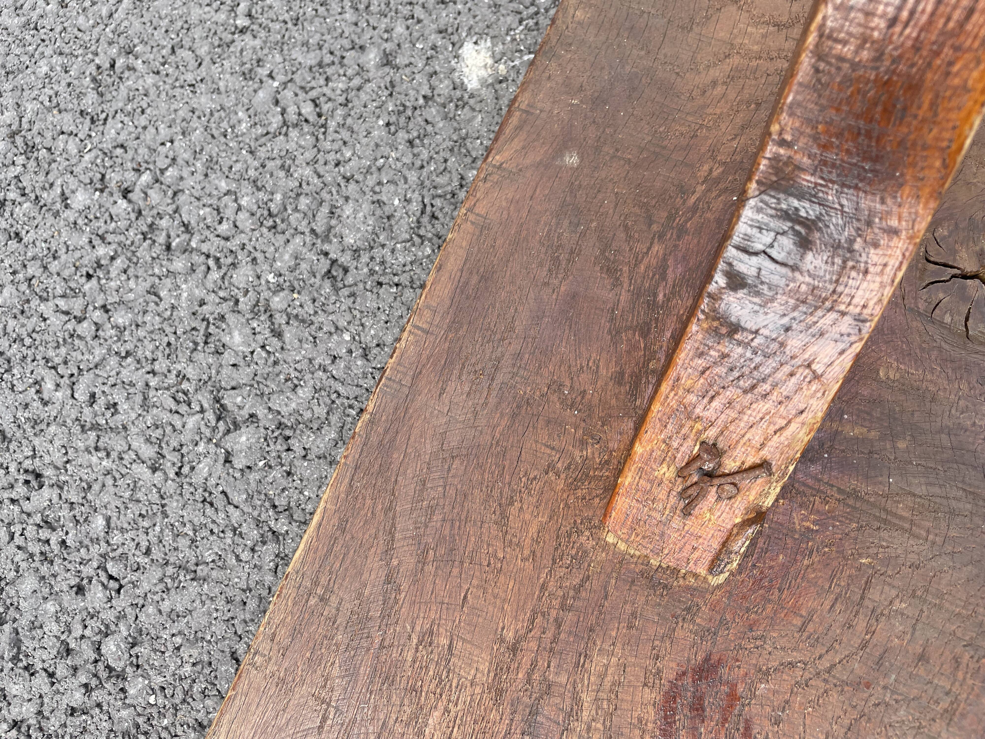 Banc de ferme en bois