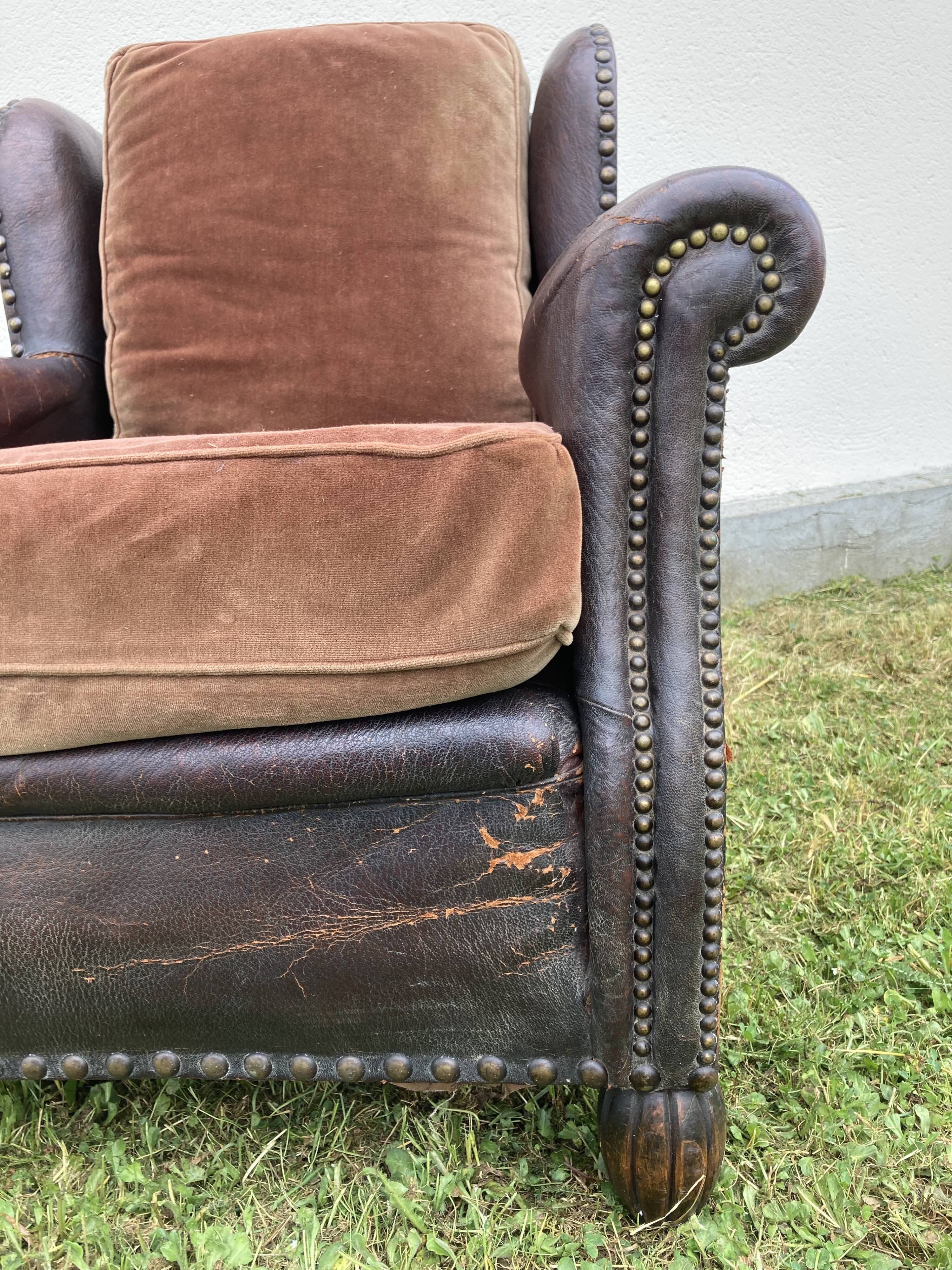 Chesterfield Wingback Armchair