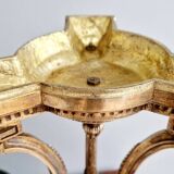 19th century Empire style gilded bronze cassolette lamp