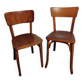 Duo of Baumann Thonet chairs