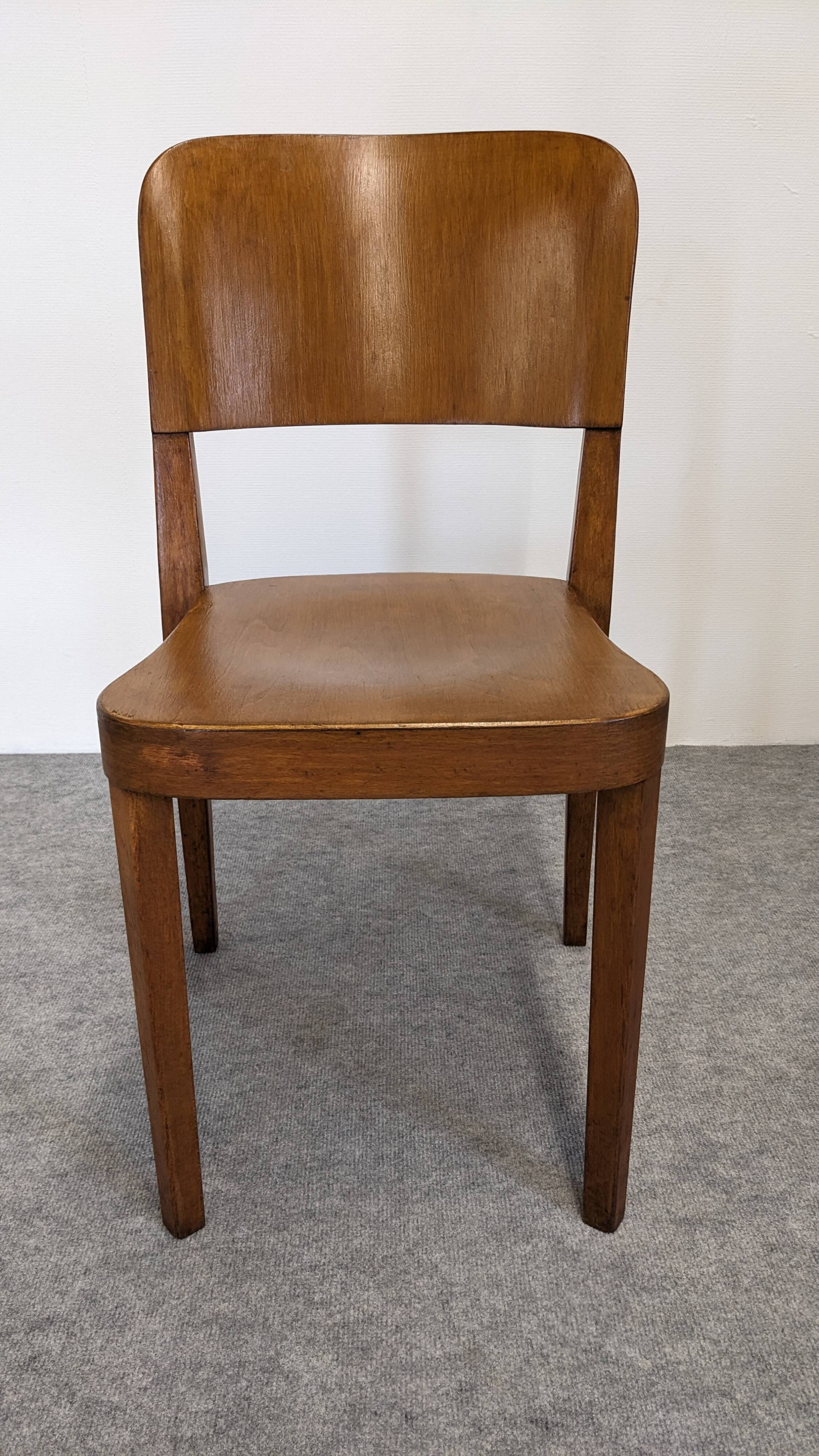 Pair of Bauhaus chairs by Ernst Haefeli for Horgen Glarus, Switzerland 1926