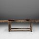 Industrial Oak Workbench with Exceptional Patina, Belgium ca. 1850