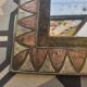 Copper mirror, Morocco from 1970 (59x43cm)