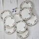Flat plates 9 earthenware, model Palermo de Villeroy and Boch
