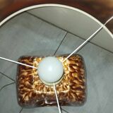 Large earthenware lamp from the 70s