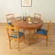Elegant extendable dining table by Ruscheweyh, 1930s, walnut