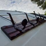 Vintage school coat rack