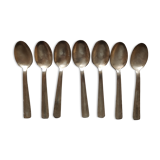 7 classic silver-plated teaspoons