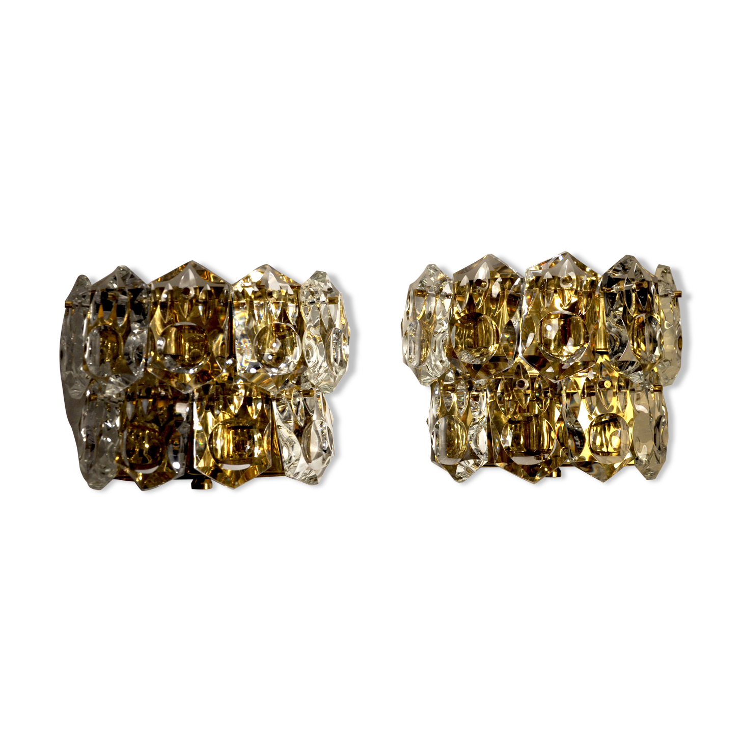 Pair of Kinkeldey wall lamps