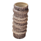 Fat lava ceramic vase
