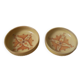 Decorative bowls artisanal ceramic ethnic decor handmade pottery countryside slow