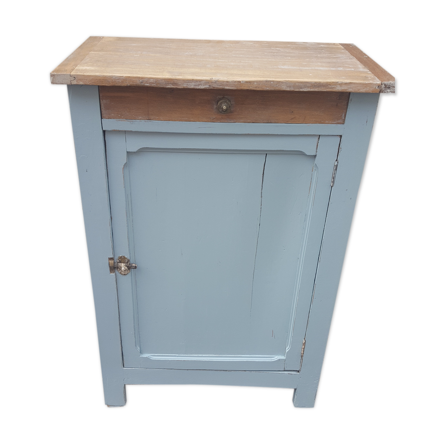 Parisian buffet wood and pastel