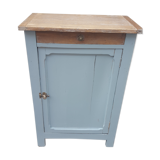 Parisian buffet wood and pastel