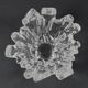 Vintage 1970s Maleras 'Isak' Art Glass Crystal Bowl By Mats Jonasson.