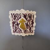 Vintage brutalist wall light
