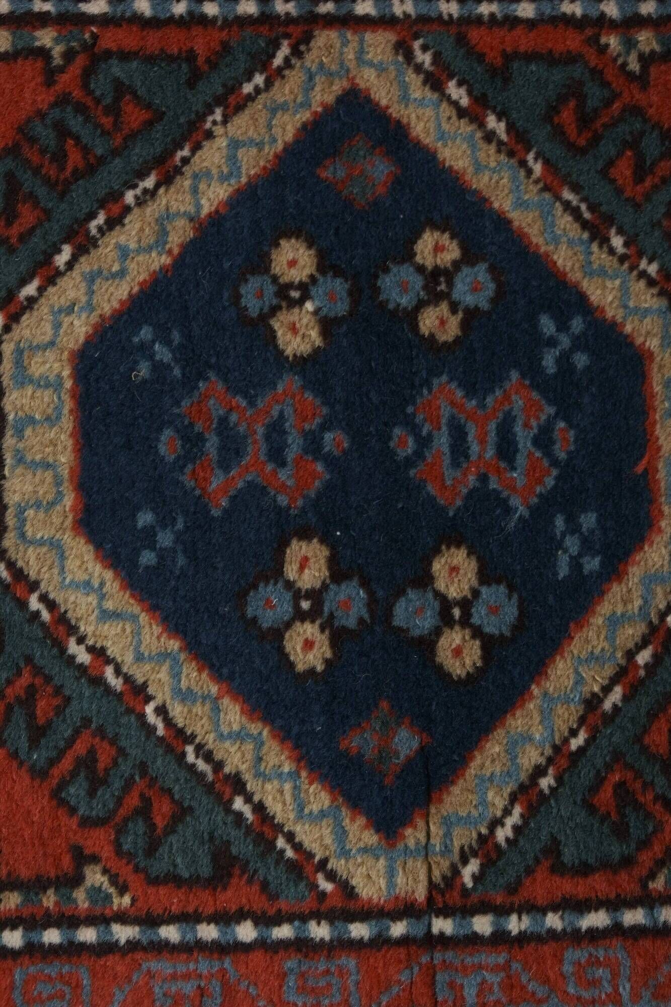Vintage Turkish hallway rug 66x1 cm