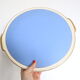 Blue ceramic dish and golden edges, Villeroy and Boch, vintage