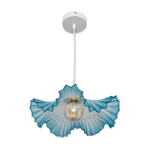 Suspension opaline bleue