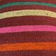 Vintage turkish kilim cushion cover , 40 x 40 cm