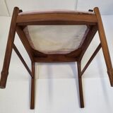 Pair of Scandinavian armchairs 1960 in teak