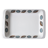 Plat / bol rectangulaire vintage Gefle Suède