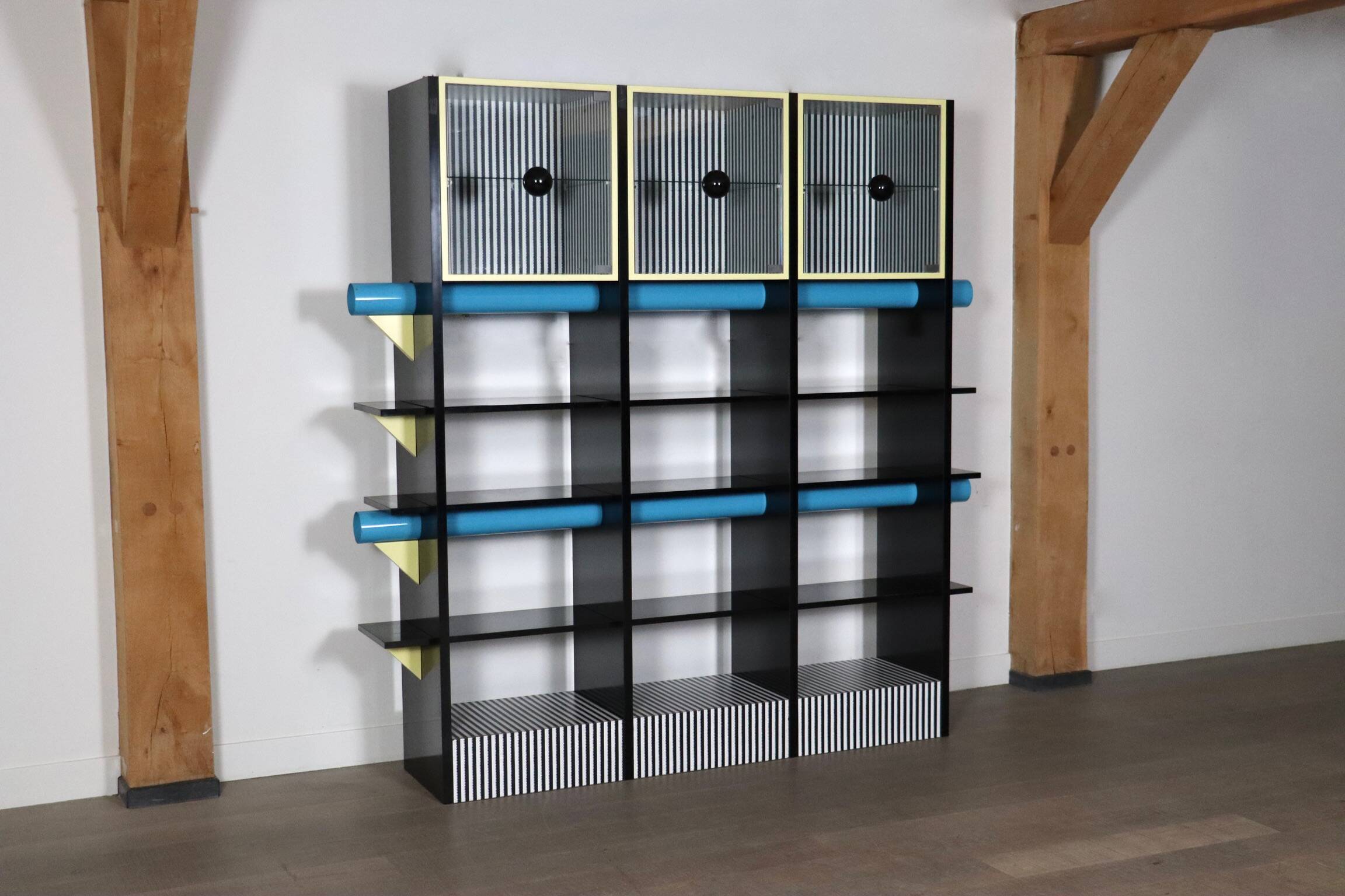 Memphis “Phoenix” Bookcase By Michele De Lucchi, Milan, 1983