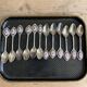 6 old teaspoons