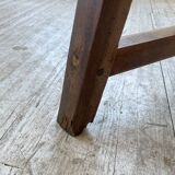 Solid oak bench 230 cm