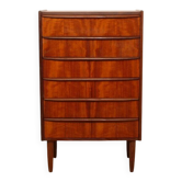 Vintage Danish chest of drawers | Teak | 6 drawers | 105 cm