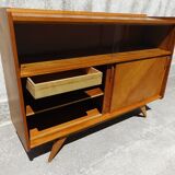 Enfilade bahut of dining room vintage showcase 1950