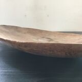 Plat en bois forme ananas