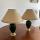 Paire de lampes de table vintage