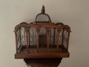 Cage à oiseaux decorative