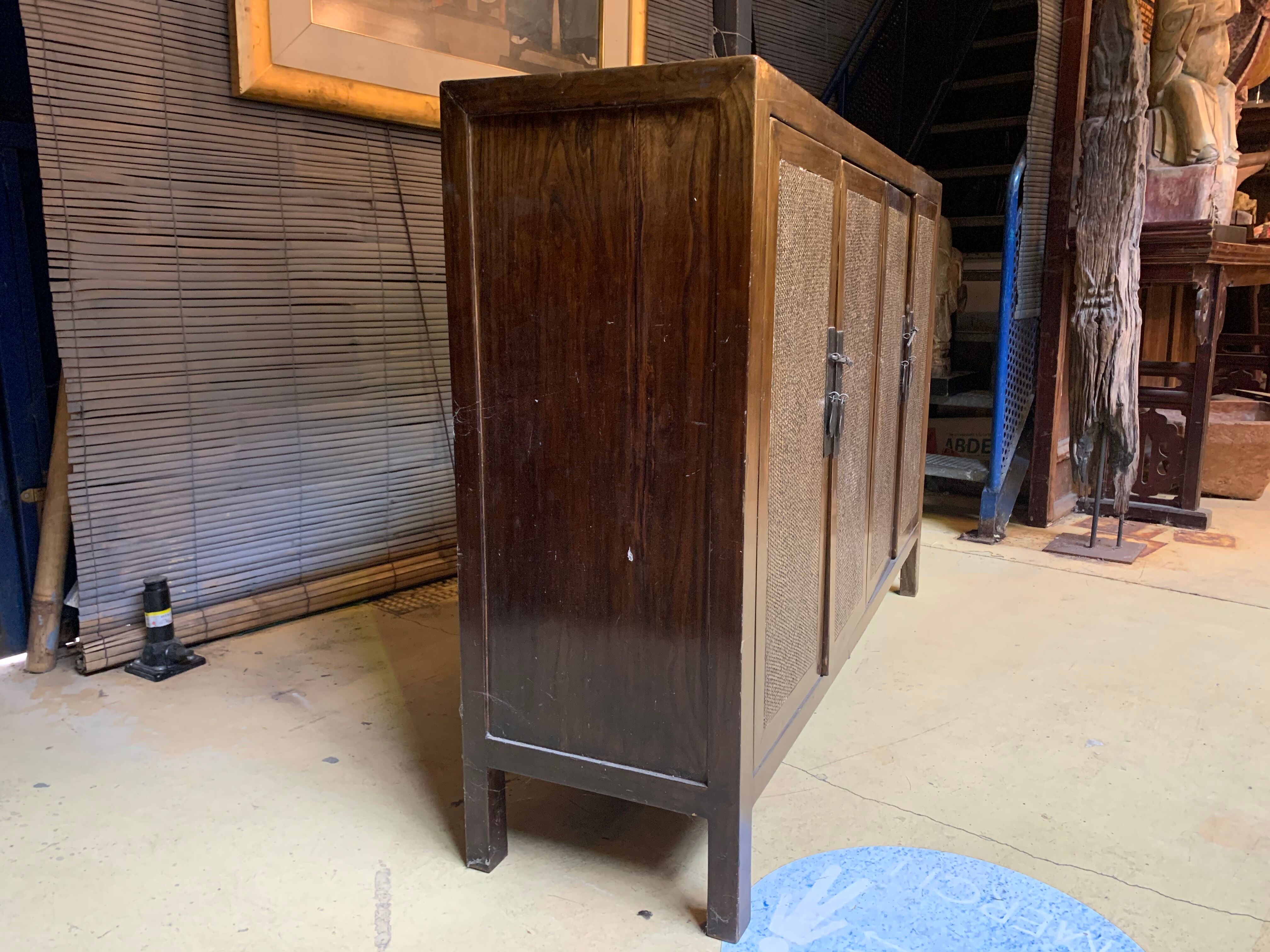 Indonesian bamboo woven buffet