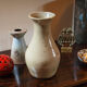 Pyrite sandstone vase by Jean Migeon in La Borne, 60s