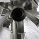 Suspension lustre fleur en inox