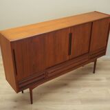 Enfilade en teck, design danois, années 1960, production : Danemark