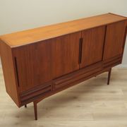 Enfilade en teck, design danois, années 1960, production : Danemark