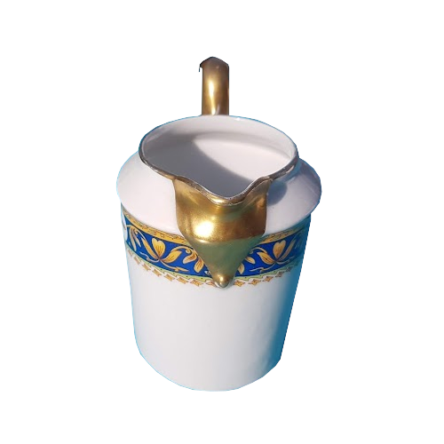 Milk pot Limoges porcelain