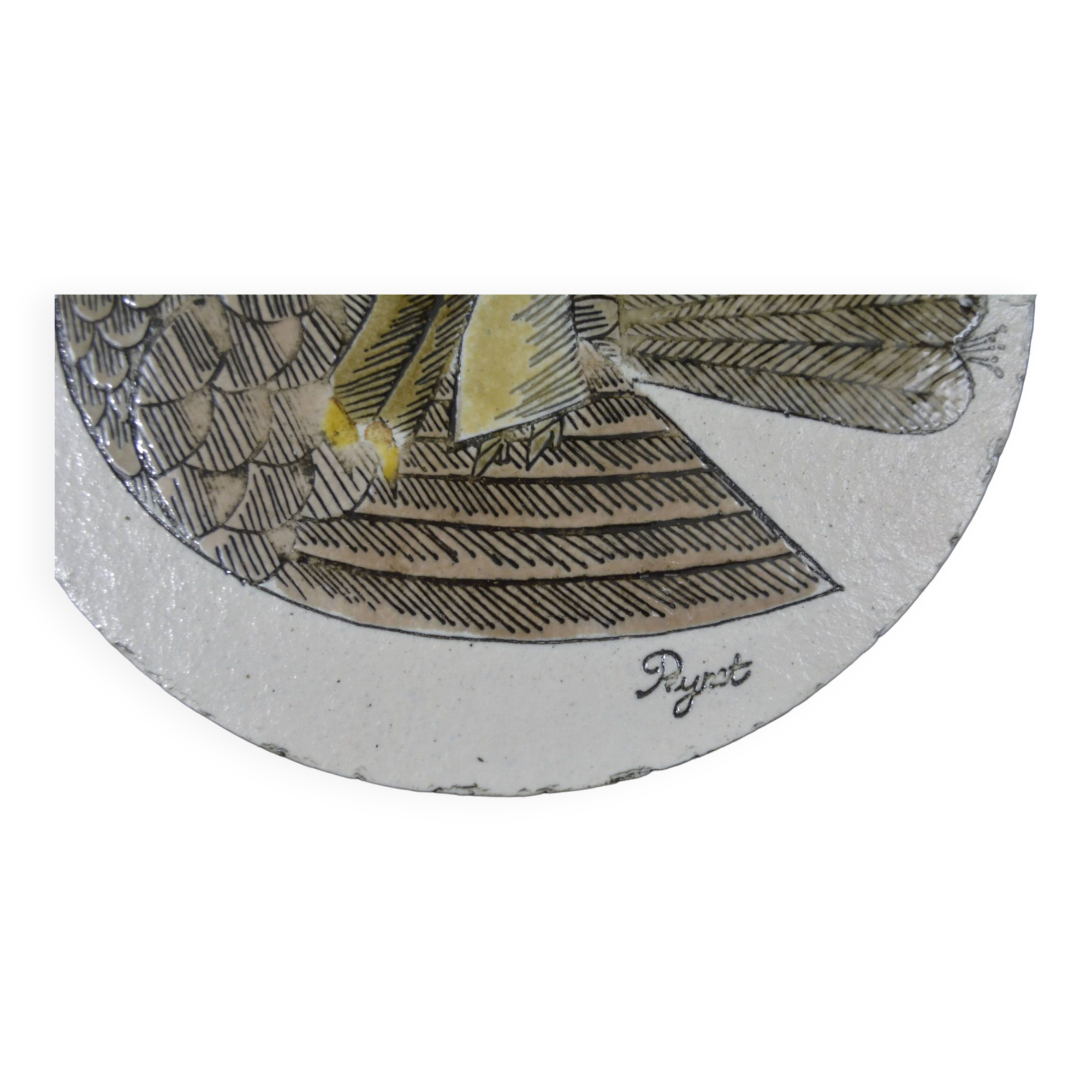 Dessous de plat Roger Capron et Raymond Peynet.