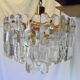 Lustre Palazzo de J.T Kalmar des années 60